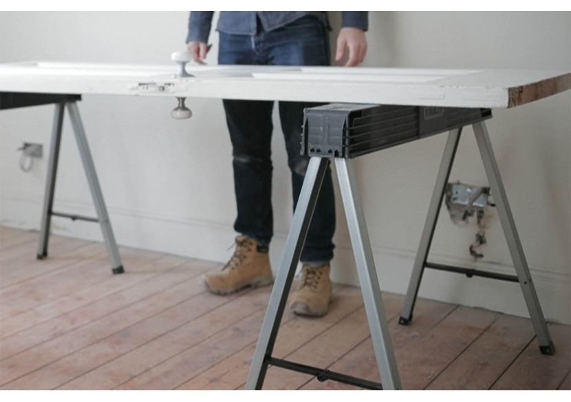 Treteau Pliable  Lot De 2 Pcs - Stanley : Confort'Mat