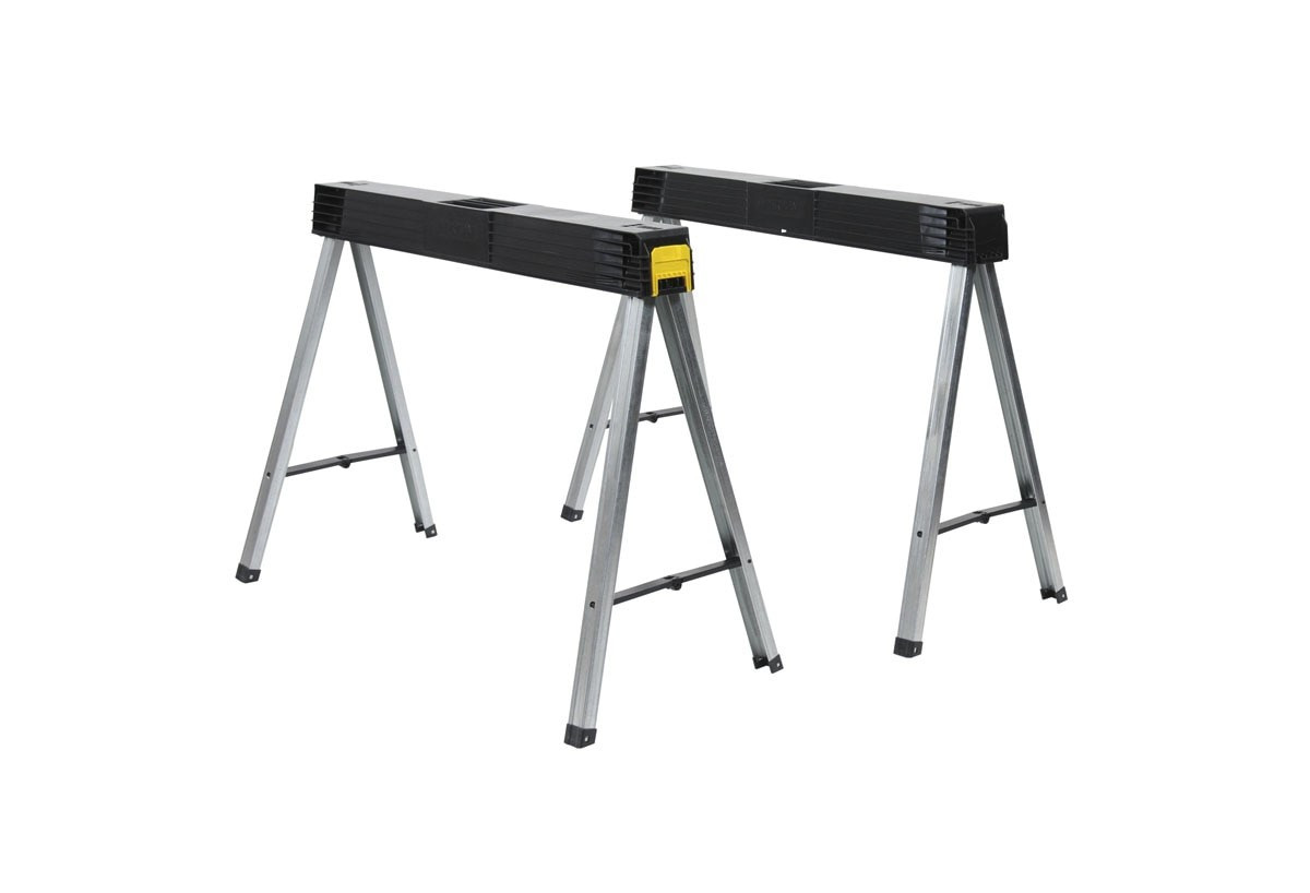 Treteau Pliable  Lot De 2 Pcs - Stanley : Confort'Mat