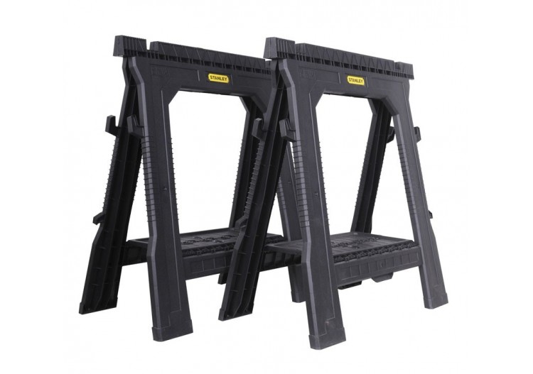 Treteaux Pliables Lot De 2 Pcs  - Stanley : Confort'Mat 2