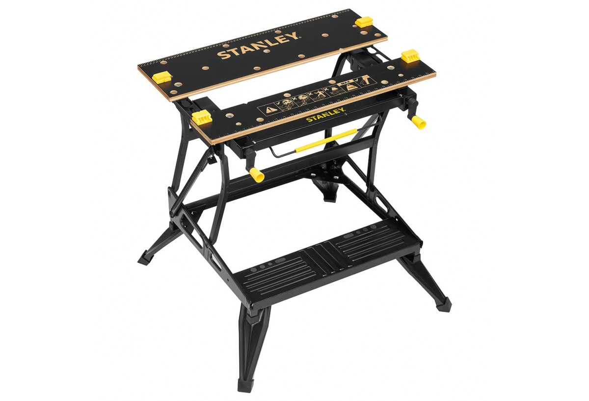Etabli Etau Pliable Serrage Vertical - Stanley : Confort'Mat
