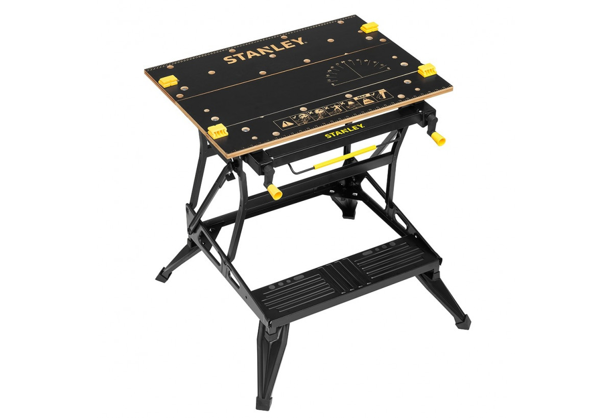 Etabli Etau Pliable Serrage Vertical - Stanley : Confort'Mat