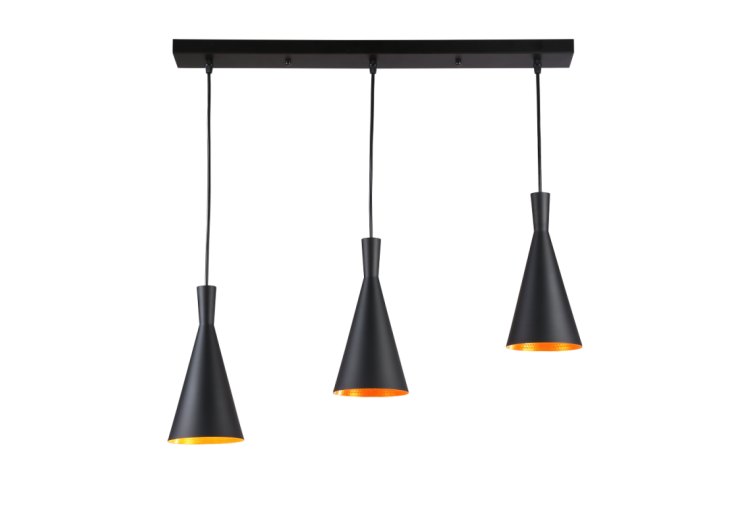 Suspension en métal "Solvang Triple" - LN3015-N - Barcelona LED