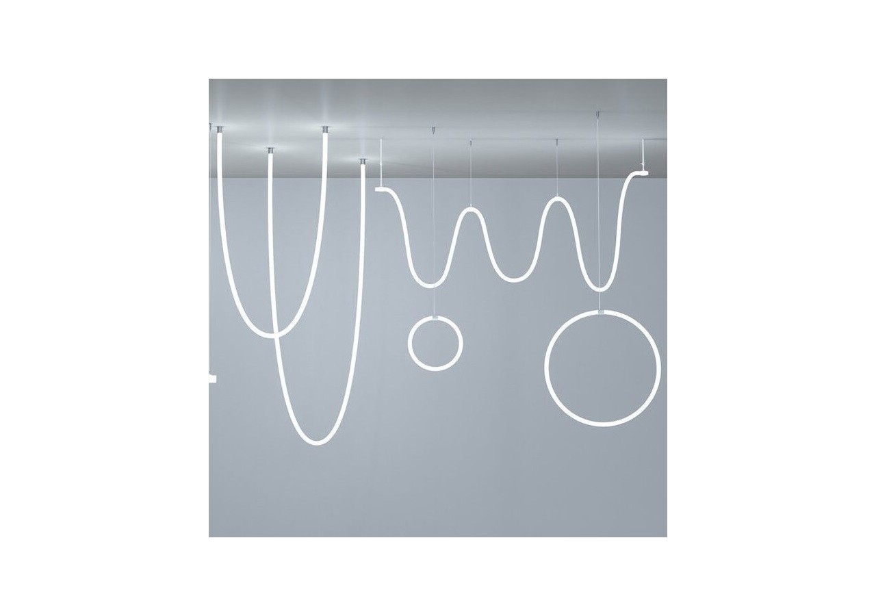 Néon LED flexible circulaire à 360 degrés-diamètre 22mm-2m-24V DC-240Ch/m-19,2W/m-IP65 - NSD22-2M-BF - Barcelona LED