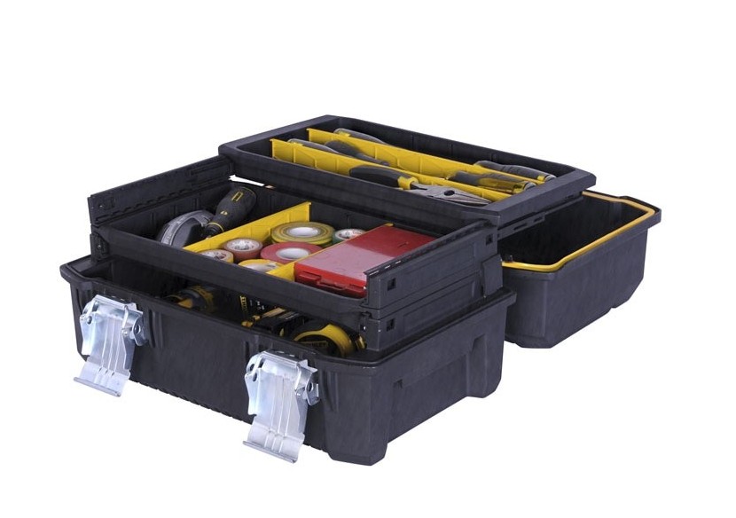 Boite A Outils Etanche Cantilever 46Cm   - Fatmax : Confort'Mat