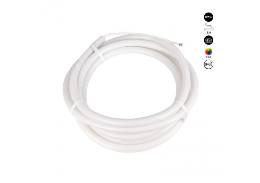 Néon LED flexible circulaire à 360 degrés RGB-diamètre 22mm-5m-24V DC- 240Ch/m-28W/m-IP65 - NSD22-5M-RGB - Barcelona LED Néon LED flexible circulaire à 360 degrés RGB-diamètre 22mm-5m-24V DC- 240Ch/m-28W/m-IP65 - NSD22-5M-RGB - Barcelona LED