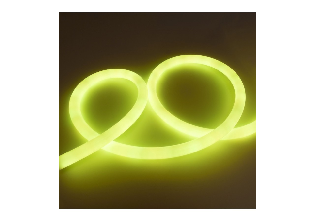 Néon LED flexible circulaire à 360 degrés RGB-diamètre 22mm-5m-24V DC- 240Ch/m-28W/m-IP65 - NSD22-5M-RGB - Barcelona LED
