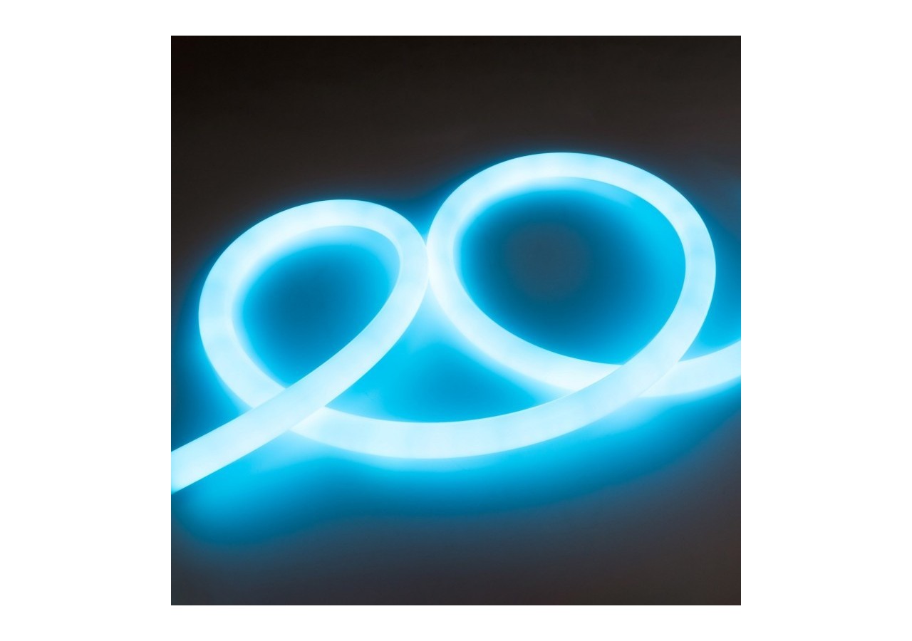 Néon LED flexible circulaire à 360 degrés RGB-diamètre 22mm-5m-24V DC- 240Ch/m-28W/m-IP65 - NSD22-5M-RGB - Barcelona LED