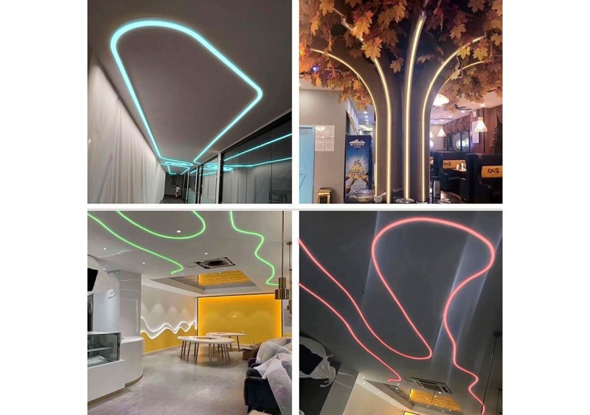 Néon LED flexible circulaire à 360 degrés RGB-diamètre 22mm-5m-24V DC- 240Ch/m-28W/m-IP65 - NSD22-5M-RGB - Barcelona LED Néon LED flexible circulaire à 360 degrés RGB-diamètre 22mm-5m-24V DC- 240Ch/m-28W/m-IP65 - NSD22-5M-RGB - Barcelona LED