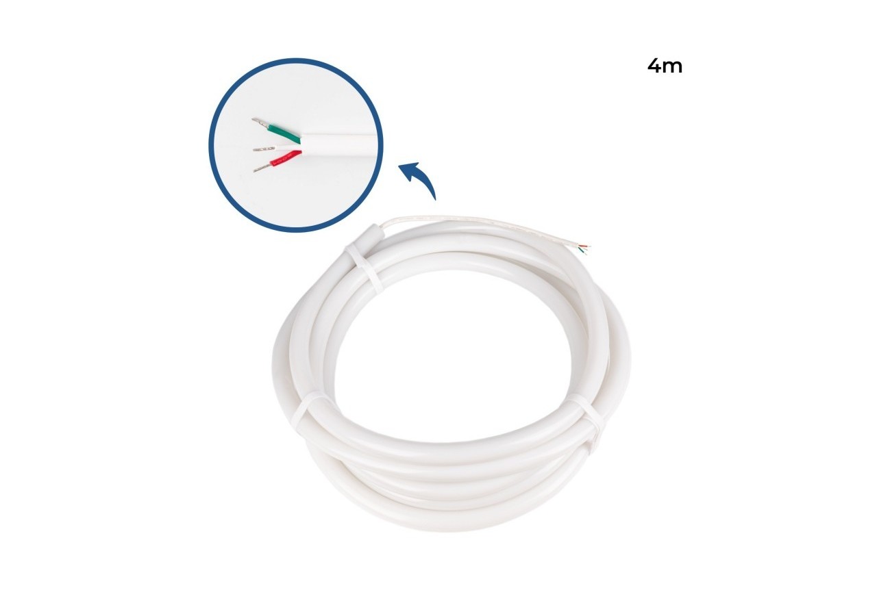 Néon LED flexible RGB intelligent IC-circulaire à 360 degrés-diamètre 22mm-4m-12V DC-28W/m-IP65 - NSD22-4M-IC - Barcelona LED