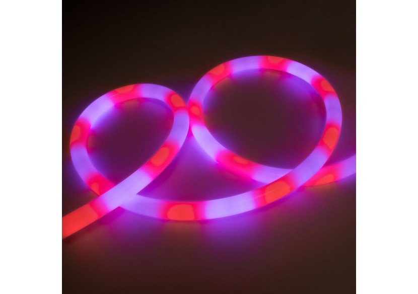 Néon LED flexible RGB intelligent IC-circulaire à 360 degrés-diamètre 22mm-4m-12V DC-28W/m-IP65 - NSD22-4M-IC - Barcelona LED Néon LED flexible RGB intelligent IC-circulaire à 360 degrés-diamètre 22mm-4m-12V DC-28W/m-IP65 - NSD22-4M-IC - Barcelona LED