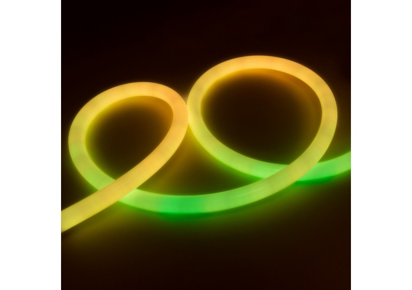 Néon LED flexible RGB intelligent IC-circulaire à 360 degrés-diamètre 22mm-4m-12V DC-28W/m-IP65 - NSD22-4M-IC - Barcelona LED Néon LED flexible RGB intelligent IC-circulaire à 360 degrés-diamètre 22mm-4m-12V DC-28W/m-IP65 - NSD22-4M-IC - Barcelona LED
