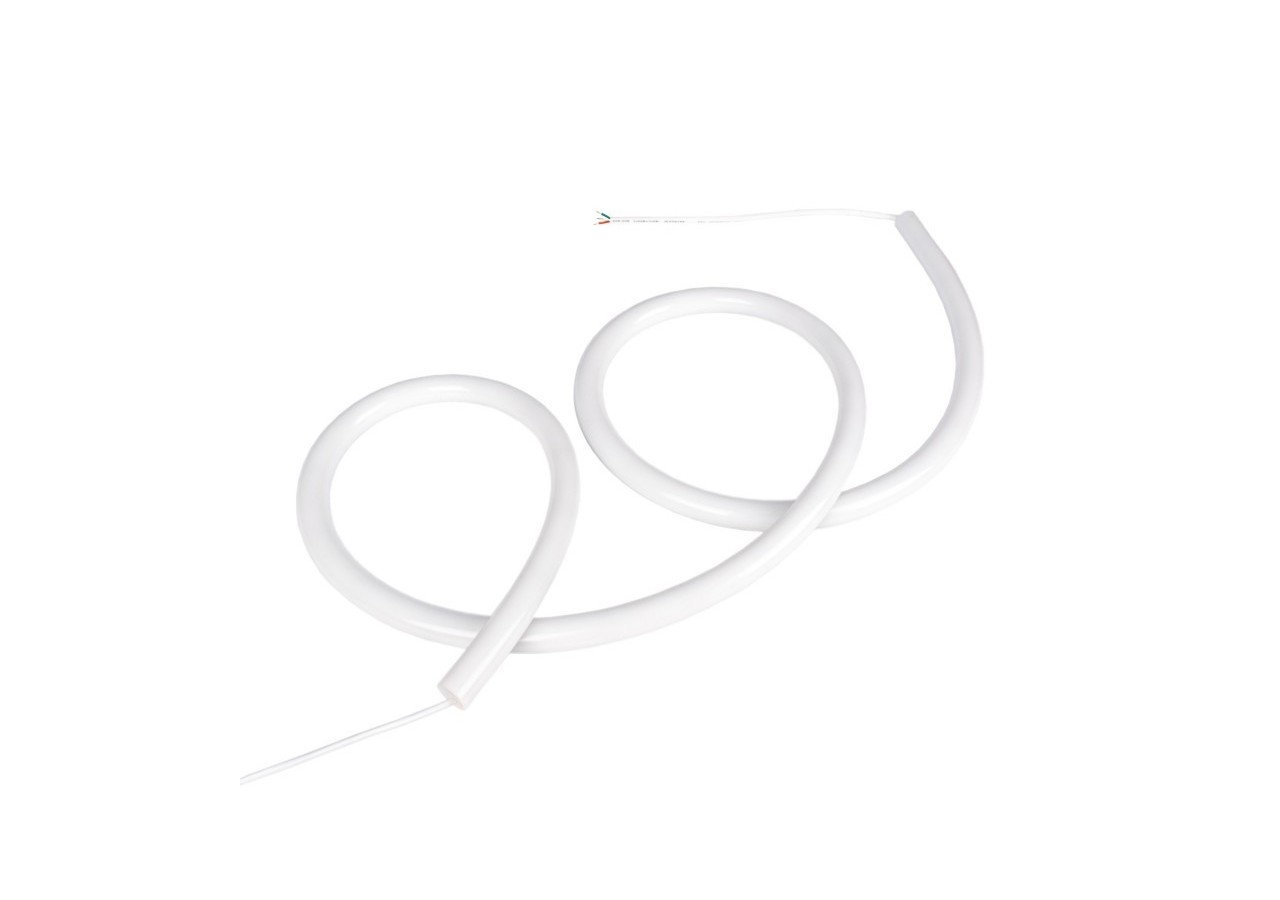 Néon LED flexible RGB intelligent IC-circulaire à 360 degrés-diamètre 22mm-2m-12V DC-28W/m-IP65 - NSD22-2M-IC - Barcelona LED