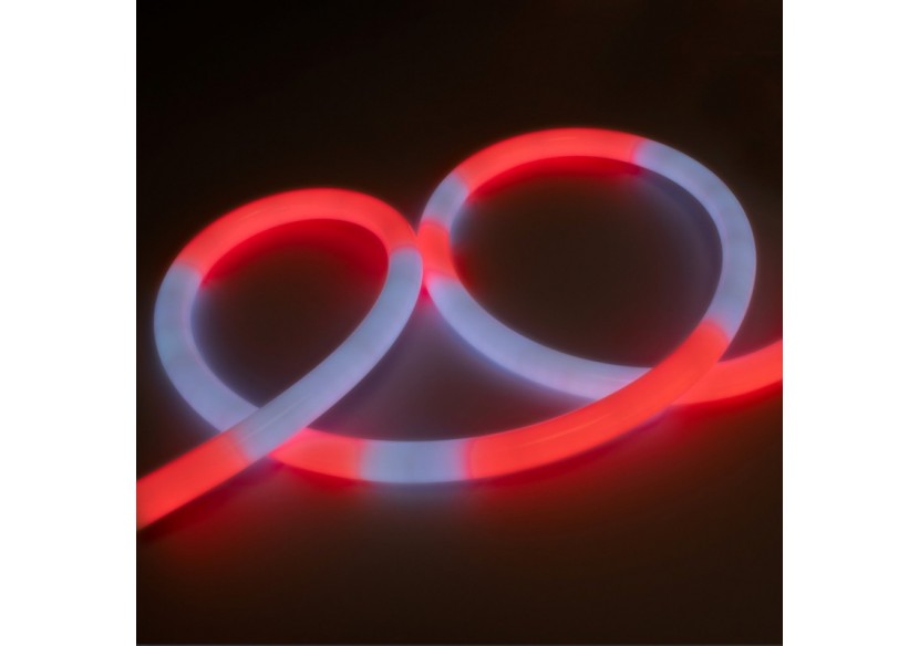 Néon LED flexible RGB intelligent IC-circulaire à 360 degrés-diamètre 22mm-2m-12V DC-28W/m-IP65 - NSD22-2M-IC - Barcelona LED Néon LED flexible RGB intelligent IC-circulaire à 360 degrés-diamètre 22mm-2m-12V DC-28W/m-IP65 - NSD22-2M-IC - Barcelona LED