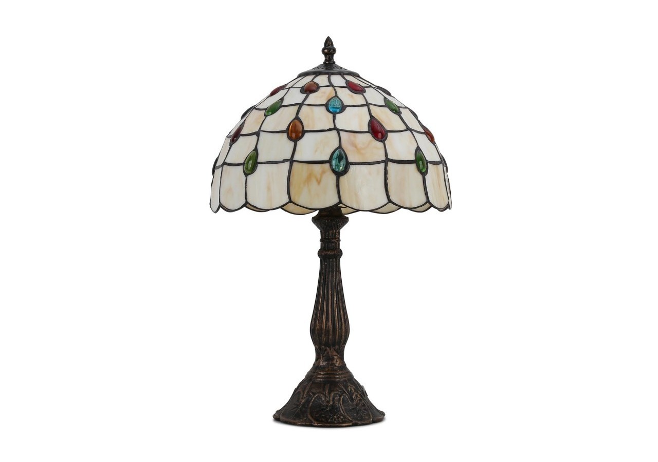 Lampe à poser "Rafa" inspiration "Tiffany"-diamètre 30cm - L3085-30 - Barcelona LED