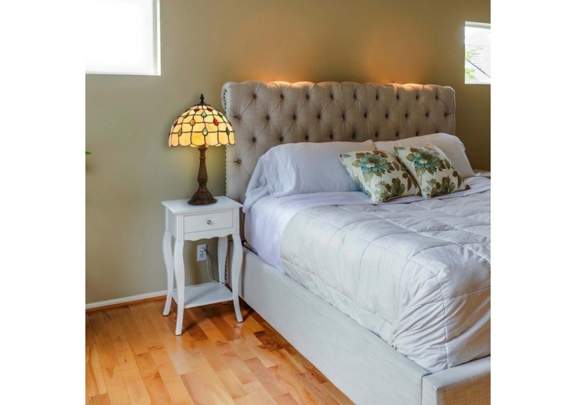 Lampe à poser "Rafa" inspiration "Tiffany"-diamètre 30cm - L3085-30 - Barcelona LED Lampe à poser "Rafa" inspiration "Tiffany"-diamètre 30cm - L3085-30 - Barcelona LED