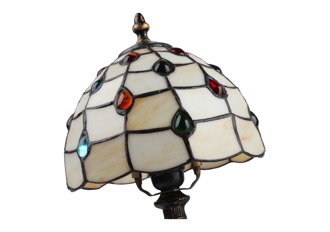 Lampe à poser "Rafa" inspiration "Tiffany"-diamètre 20cm - L3085-20 - Barcelona LED