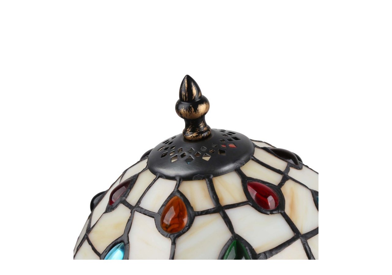 Lampe à poser "Rafa" inspiration "Tiffany"-diamètre 20cm - L3085-20 - Barcelona LED