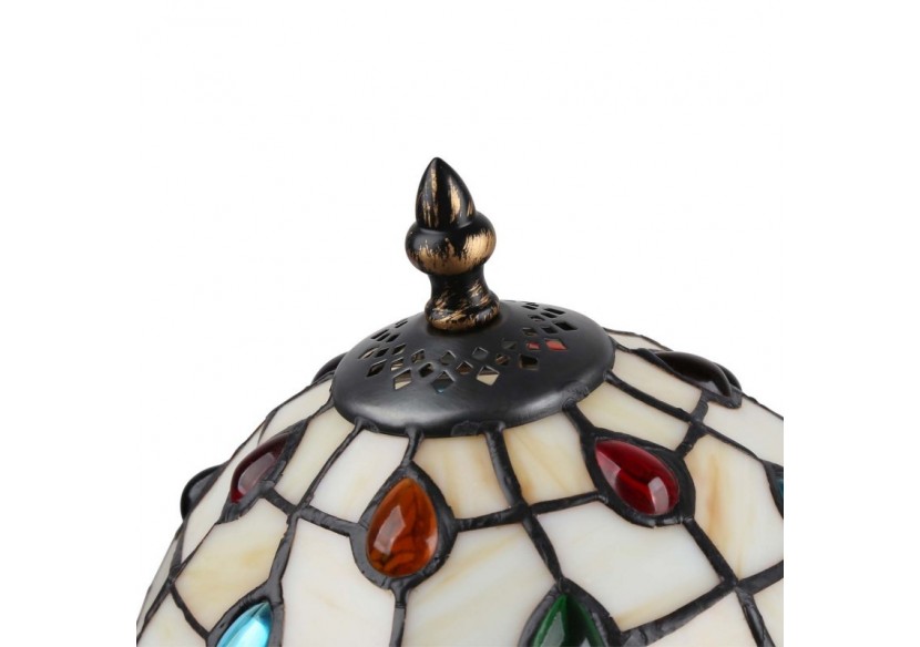 Lampe à poser "Rafa" inspiration "Tiffany"-diamètre 20cm - L3085-20 - Barcelona LED Lampe à poser "Rafa" inspiration "Tiffany"-diamètre 20cm - L3085-20 - Barcelona LED