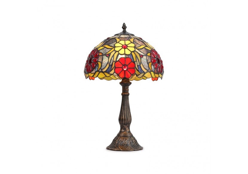 Lampe à poser "Saura" inspiration "Tiffany"-diamètre 30cm - L3086-30 - Barcelona LED