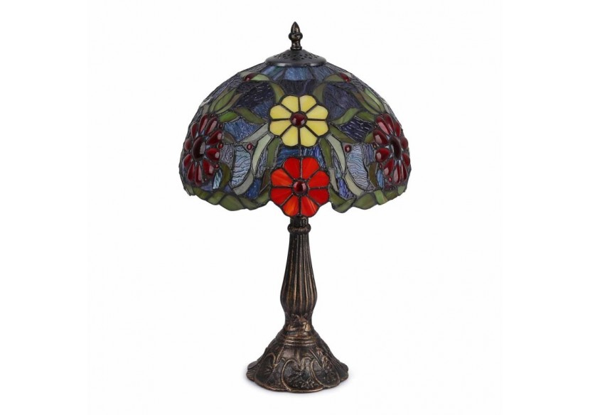 Lampe à poser "Saura" inspiration "Tiffany"-diamètre 30cm - L3086-30 - Barcelona LED