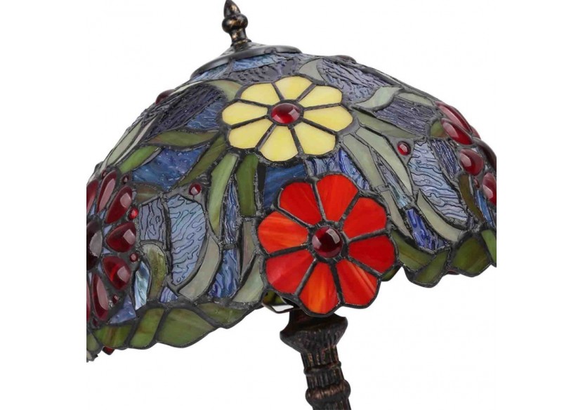 Lampe à poser "Saura" inspiration "Tiffany"-diamètre 30cm - L3086-30 - Barcelona LED