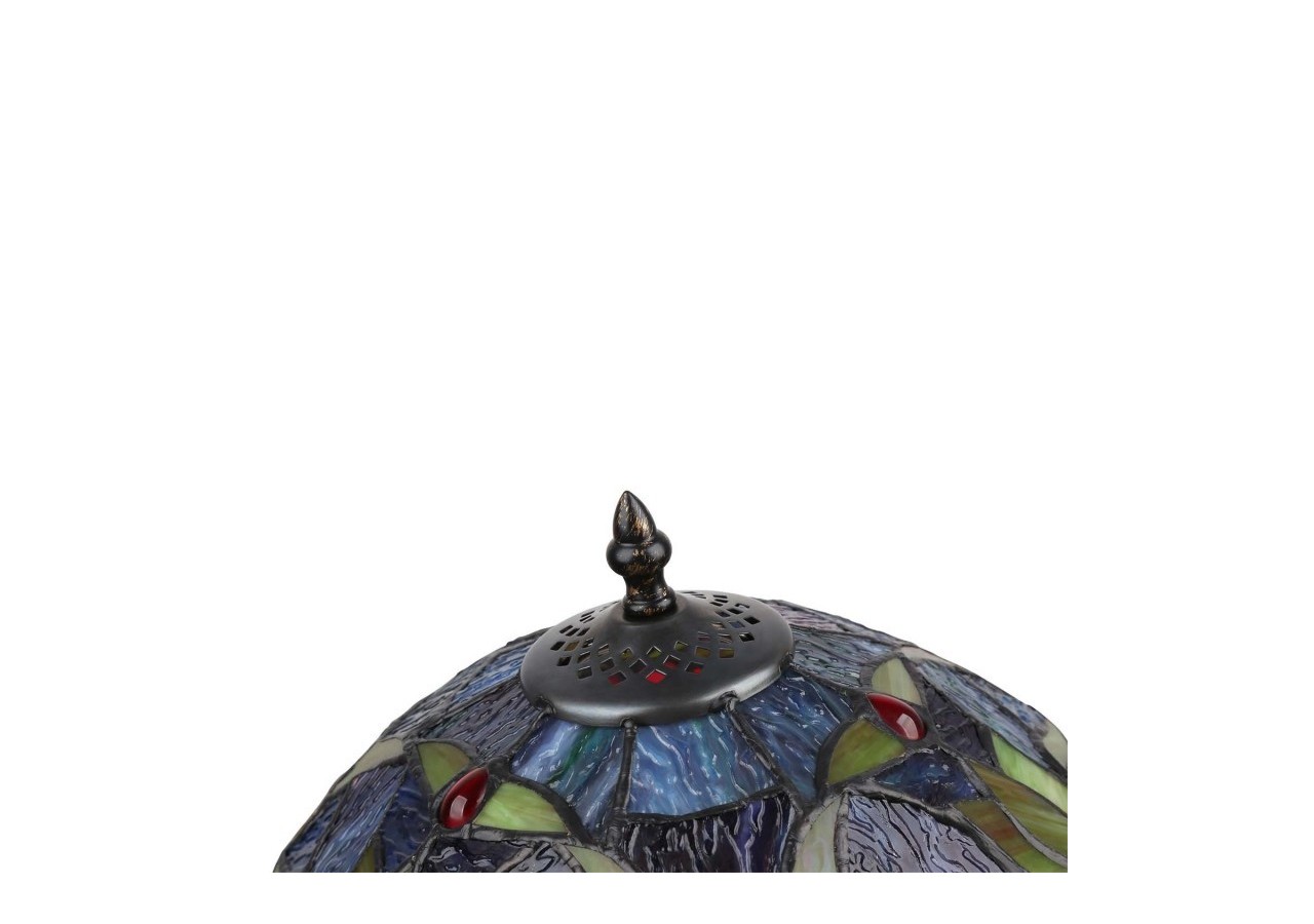 Lampe à poser "Saura" inspiration "Tiffany"-diamètre 30cm - L3086-30 - Barcelona LED