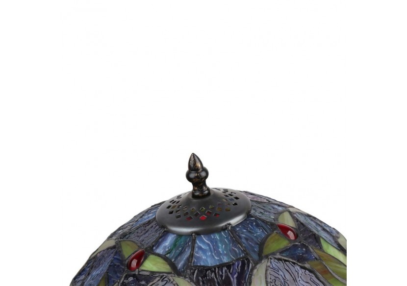 Lampe à poser "Saura" inspiration "Tiffany"-diamètre 30cm - L3086-30 - Barcelona LED