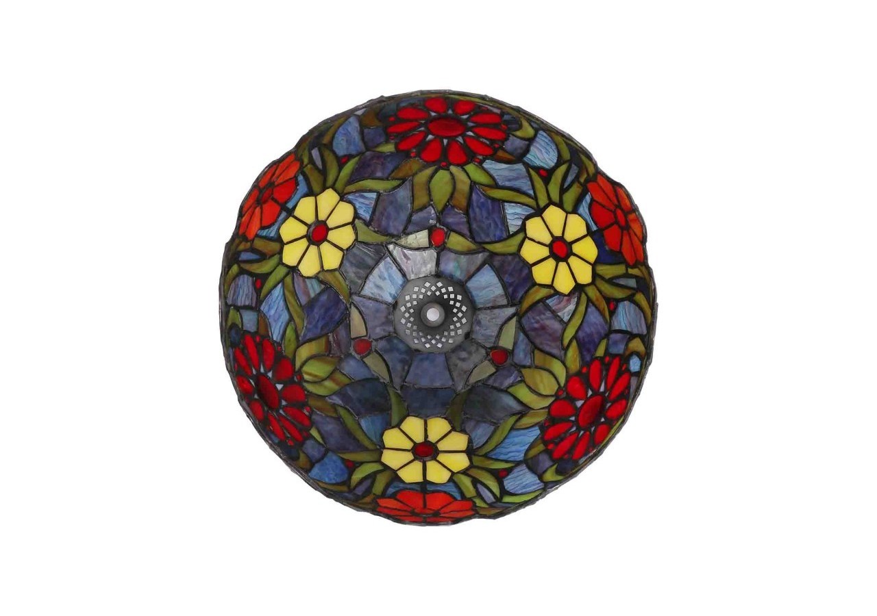 Lampe à poser "Saura" inspiration "Tiffany"-diamètre 30cm - L3086-30 - Barcelona LED