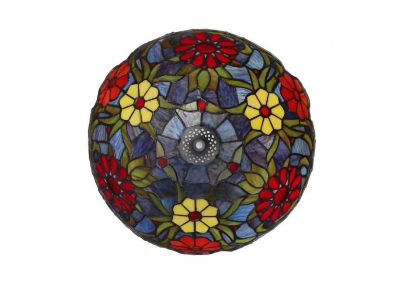 Lampe à poser "Saura" inspiration "Tiffany"-diamètre 30cm - L3086-30 - Barcelona LED