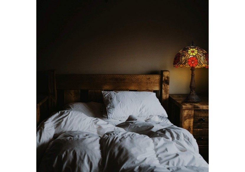 Lampe à poser "Saura" inspiration "Tiffany"-diamètre 30cm - L3086-30 - Barcelona LED