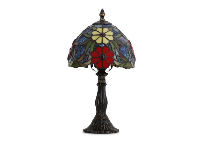 Lampe à poser "Saura" inspiration "Tiffany"-diamètre 20cm - L3086-20 - Barcelona LED Lampe à poser "Saura" inspiration "Tiffany"-diamètre 20cm - L3086-20 - Barcelona LED