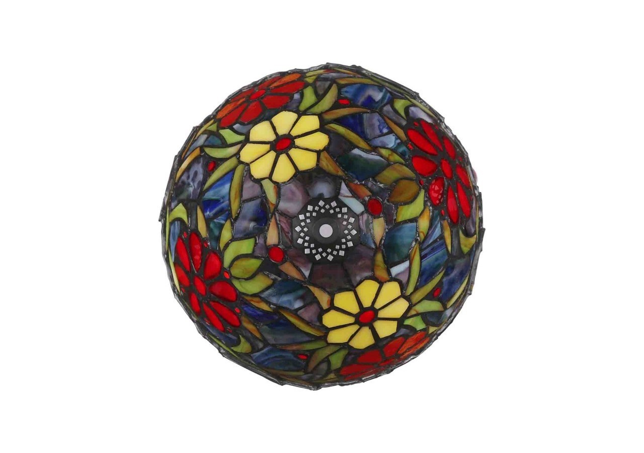 Lampe à poser "Saura" inspiration "Tiffany"-diamètre 20cm - L3086-20 - Barcelona LED