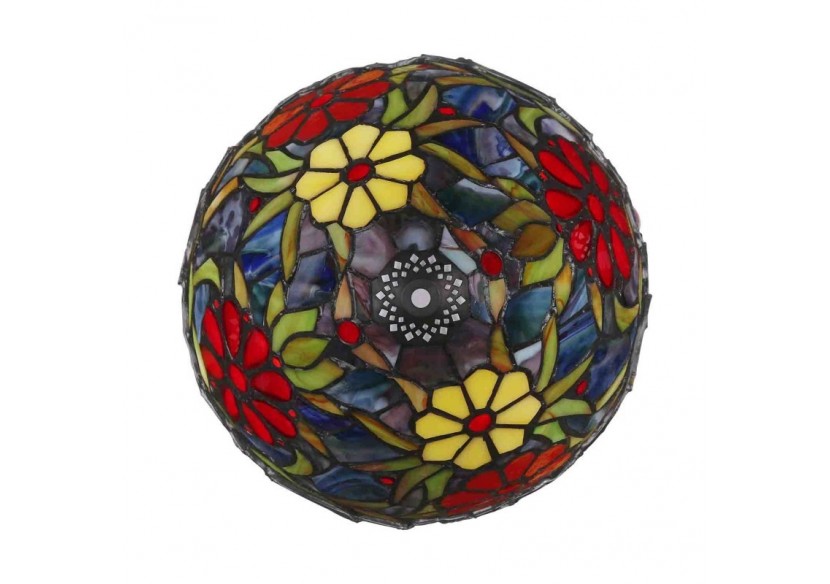 Lampe à poser "Saura" inspiration "Tiffany"-diamètre 20cm - L3086-20 - Barcelona LED Lampe à poser "Saura" inspiration "Tiffany"-diamètre 20cm - L3086-20 - Barcelona LED