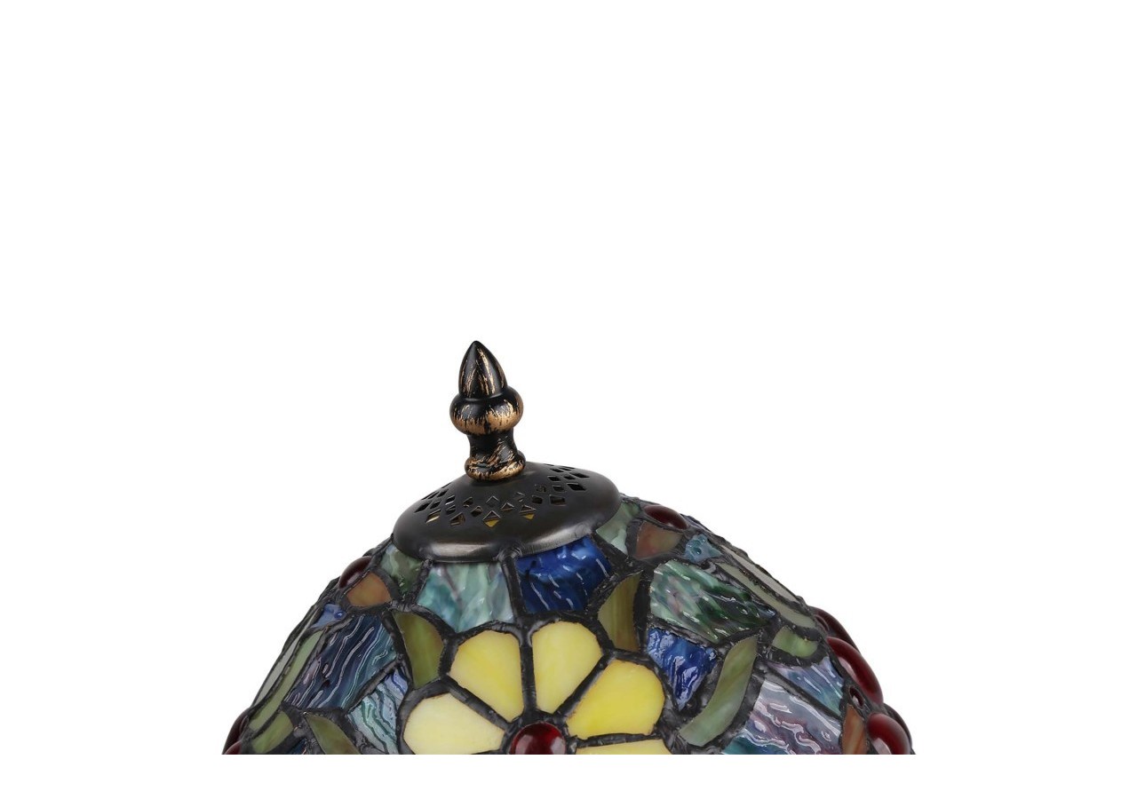 Lampe à poser "Saura" inspiration "Tiffany"-diamètre 20cm - L3086-20 - Barcelona LED