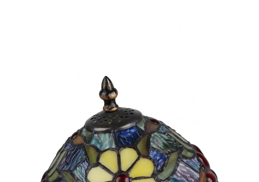 Lampe à poser "Saura" inspiration "Tiffany"-diamètre 20cm - L3086-20 - Barcelona LED Lampe à poser "Saura" inspiration "Tiffany"-diamètre 20cm - L3086-20 - Barcelona LED