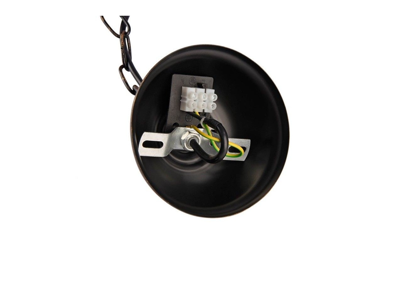 Suspension d'inspiration Tiffany avec mosaïque florale en verre - L3088-30 - Barcelona LED