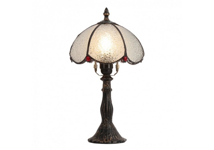 Lampe à poser "Candice" inspiration "Tiffany"-diamètre 20cm - L3087-20 - Barcelona LED