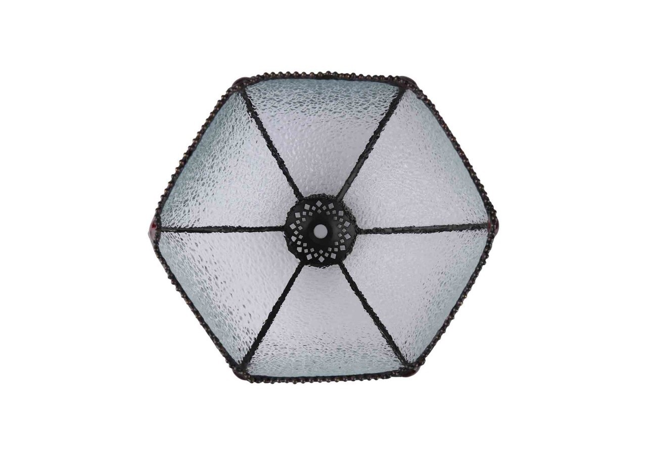 Lampe à poser "Candice" inspiration "Tiffany"-diamètre 20cm - L3087-20 - Barcelona LED