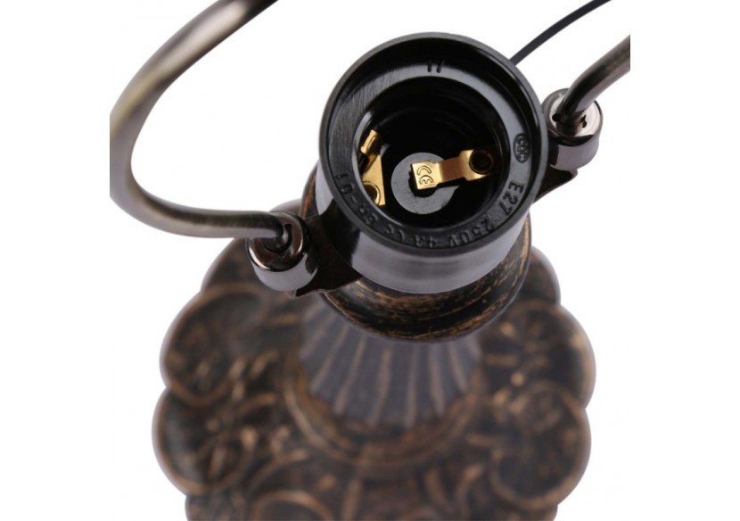 Lampe à poser "Candice" inspiration "Tiffany"-diamètre 20cm - L3087-20 - Barcelona LED Lampe à poser "Candice" inspiration "Tiffany"-diamètre 20cm - L3087-20 - Barcelona LED