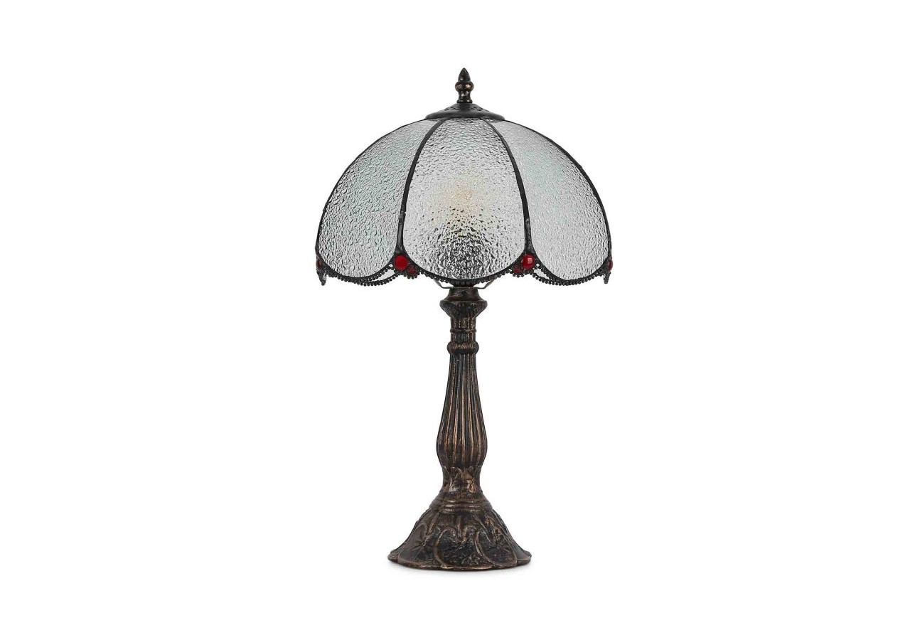 Lampe à poser "Candice" inspiration "Tiffany"-diamètre 30cm - L3087-30 - Barcelona LED