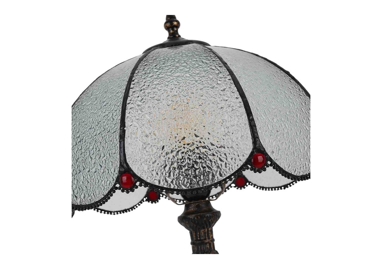 Lampe à poser "Candice" inspiration "Tiffany"-diamètre 30cm - L3087-30 - Barcelona LED