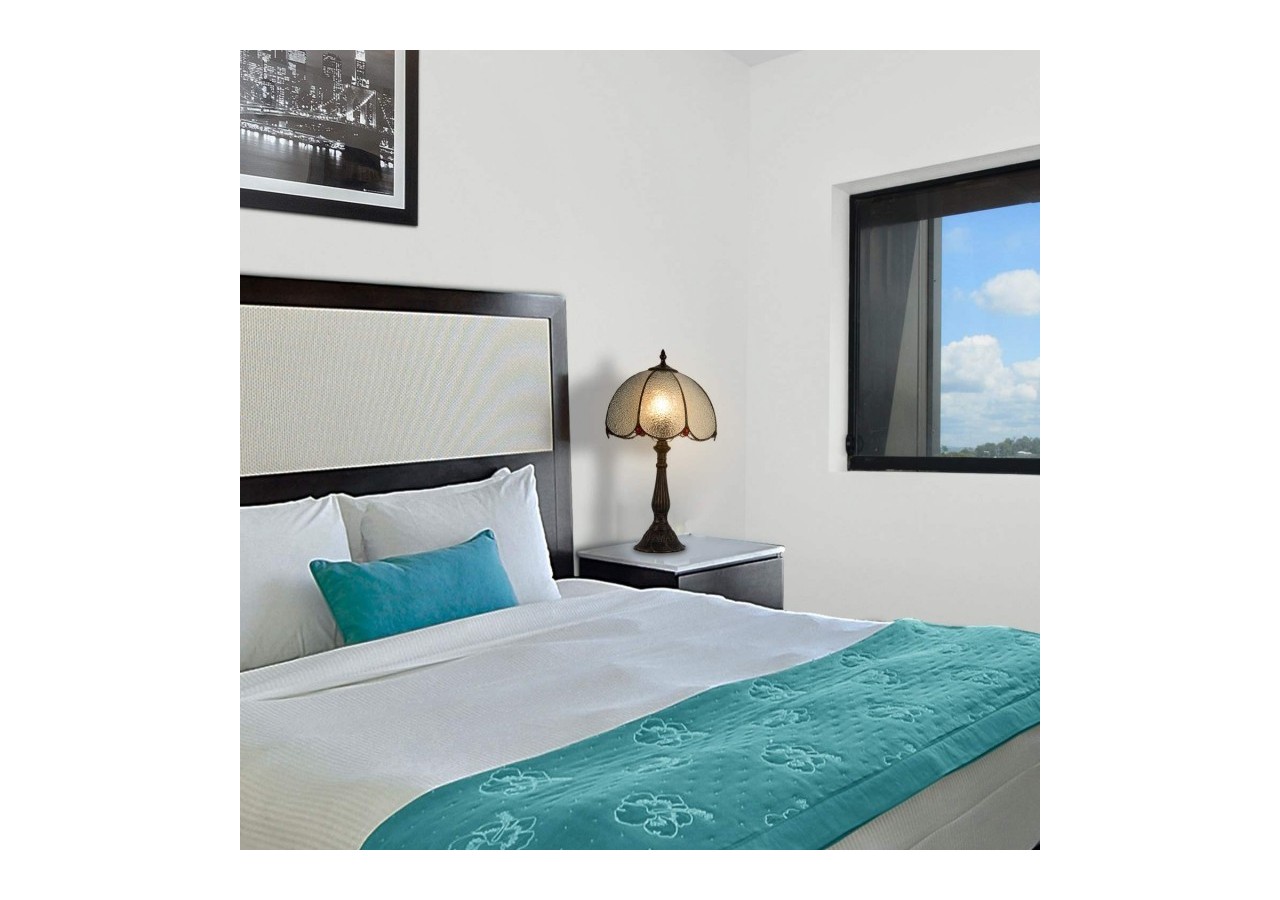 Lampe à poser "Candice" inspiration "Tiffany"-diamètre 30cm - L3087-30 - Barcelona LED