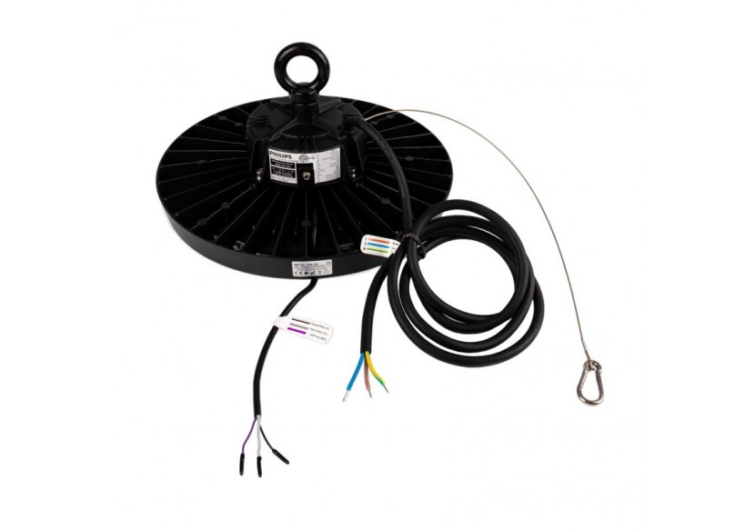 Cloche LED industrielle-Driver PHILIPS-150W-160lm/W-Puce PHILIPS-Dimmable 1-10V-IP65 - B8137-150-4K - Barcelona LED