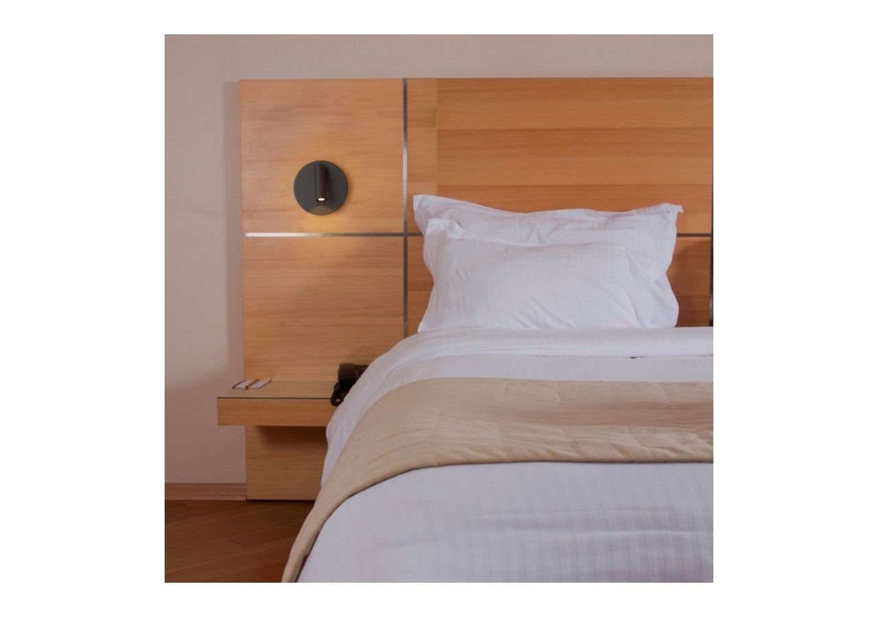 Applique murale liseuse "Quart"-Double éclairage-3W+6W - LN1547-N - Barcelona LED