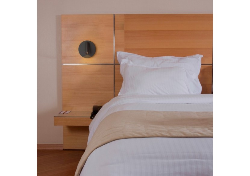 Applique murale liseuse "Quart"-Double éclairage-3W+6W - LN1547-N - Barcelona LED