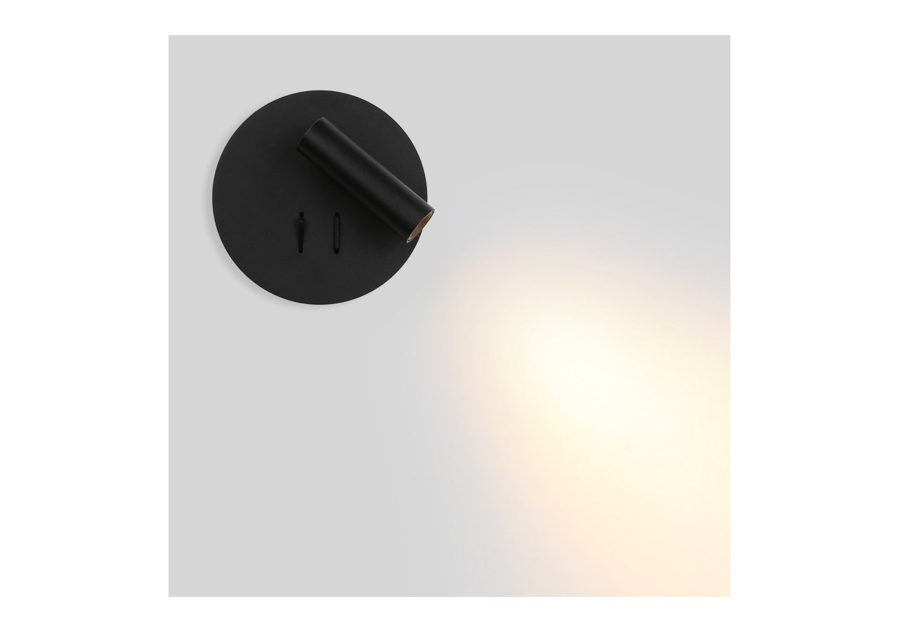 Applique murale liseuse "Quart"-Double éclairage-3W+6W - LN1547-N - Barcelona LED