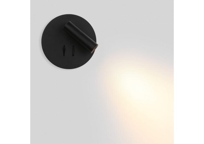 Applique murale liseuse "Quart"-Double éclairage-3W+6W - LN1547-N - Barcelona LED