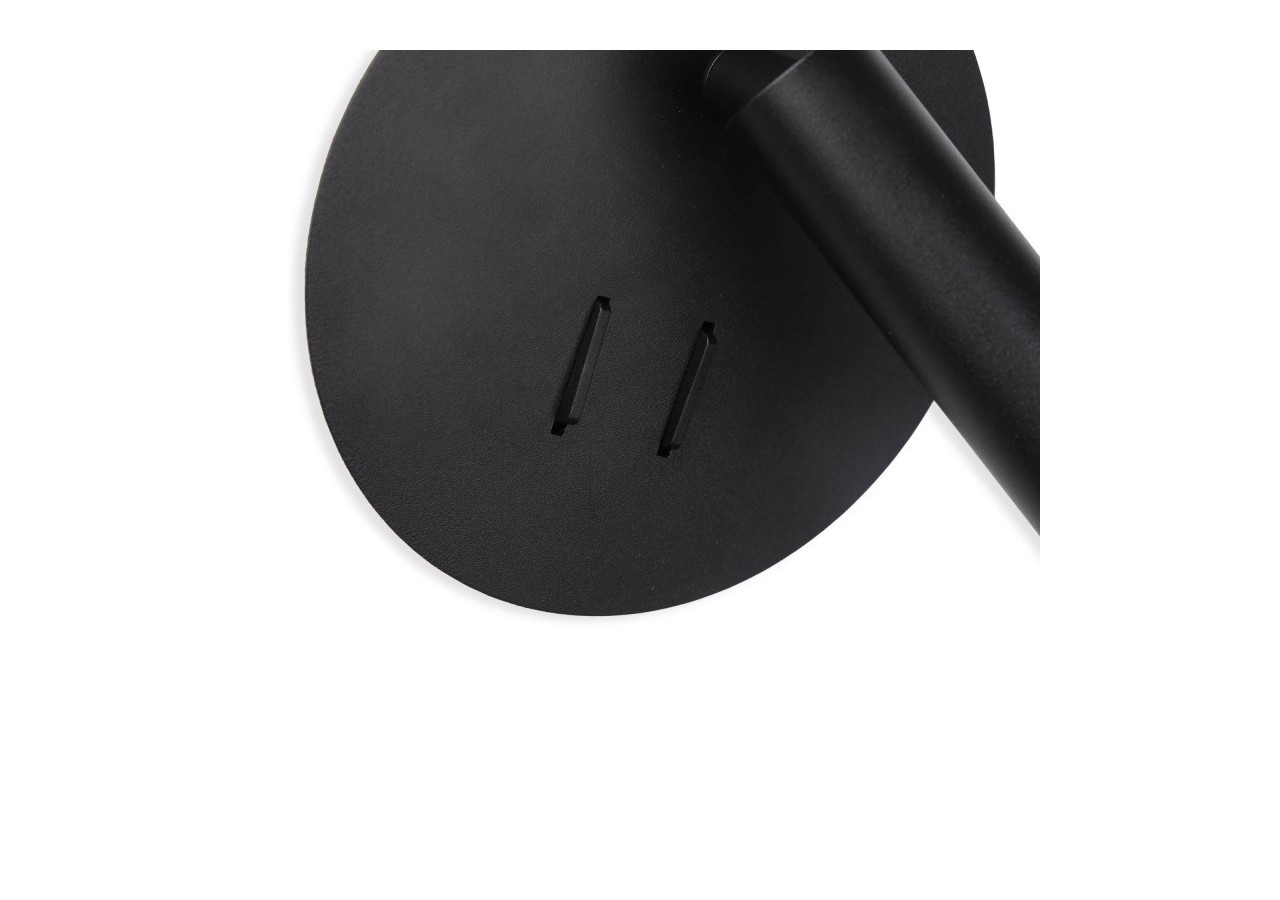 Applique murale liseuse "Quart"-Double éclairage-3W+6W - LN1547-N - Barcelona LED