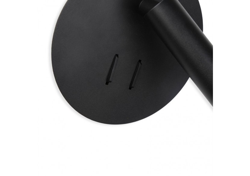 Applique murale liseuse "Quart"-Double éclairage-3W+6W - LN1547-N - Barcelona LED