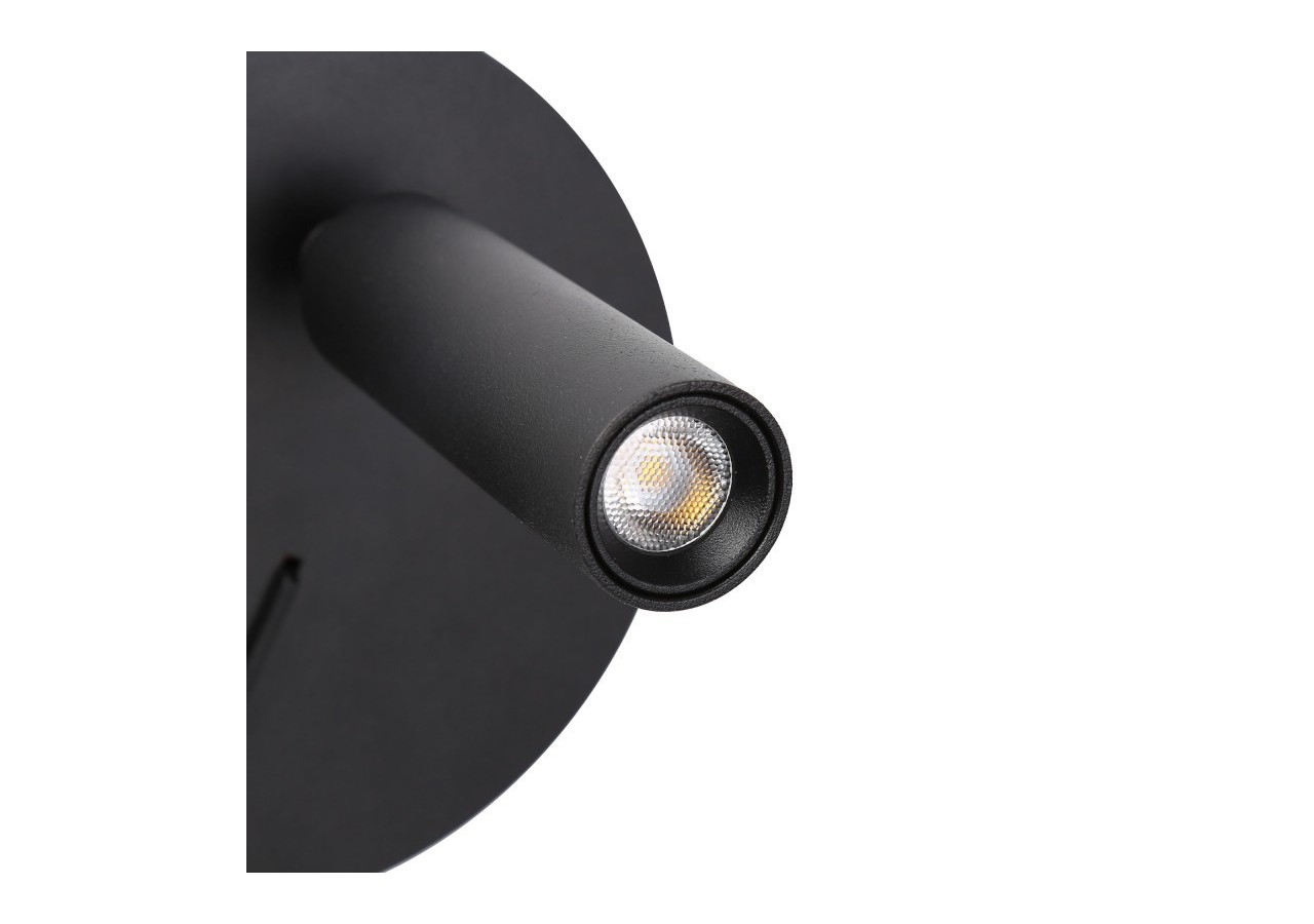 Applique murale liseuse "Quart"-Double éclairage-3W+6W - LN1547-N - Barcelona LED